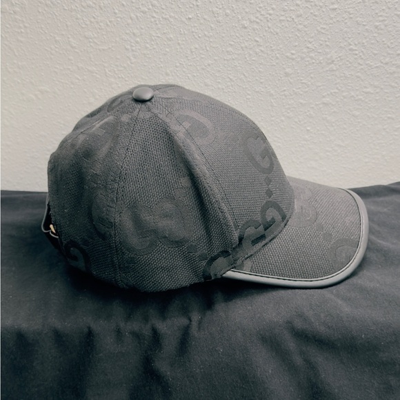 Gucci Gray Monogram Hat - Picture 2 of 7